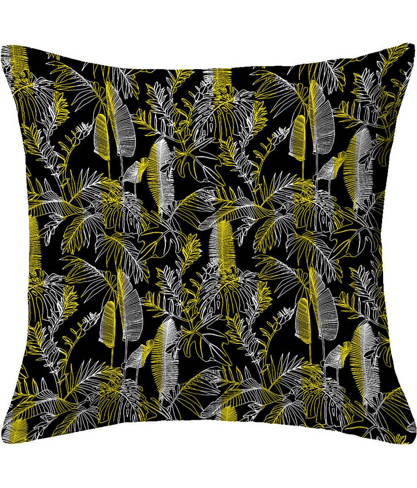Houzzcode - Water Repellent Blue Polyester Pillow Covers 40x40x3 ( Pack of 1 ) view 2