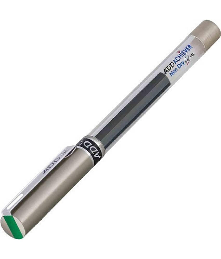 Add Gel Add Gel Achiever Gel Pen - Green Set Of 10 Pen Gel Pen (Pack Of 10, Green) view 2