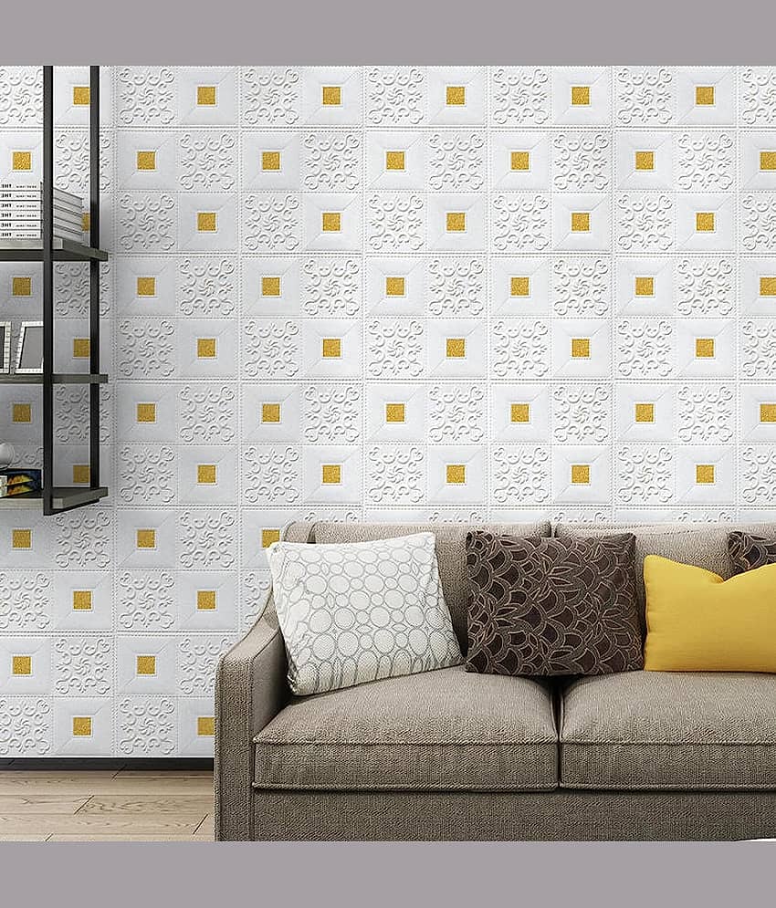 sekhmet Solid Wallpaper ( 70 X 77 ) cm ( Pack of 1 ) view 2