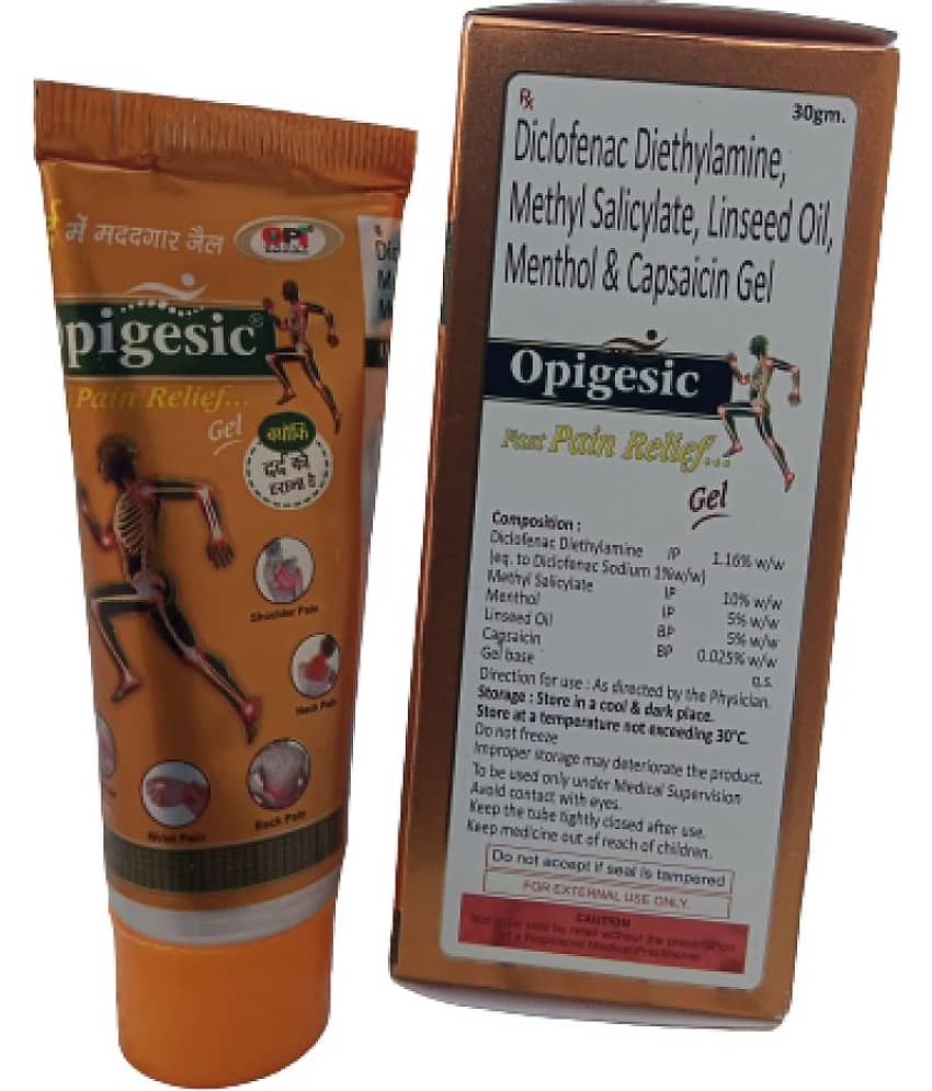 OPIGESIC pain relief Gel 60 gm Pack Of 2 view 2