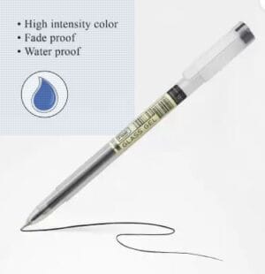 Flair Glassgel Pen - Black(10pcs) view 2