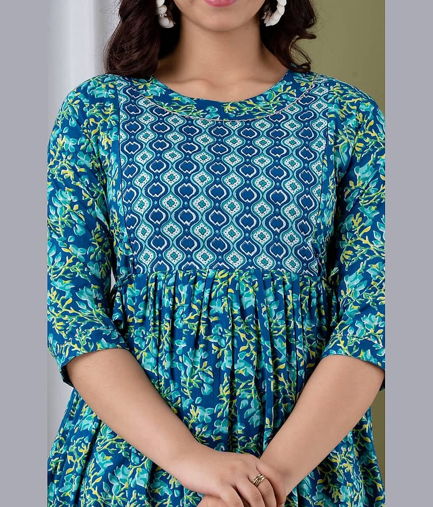 Nevisha Style Multi Color Cotton Maternity Kurta view 2