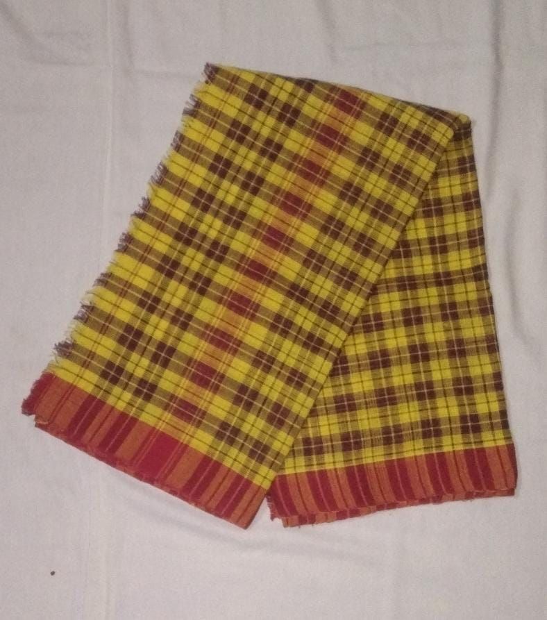 Traditional Manipuri Gamucha view 2
