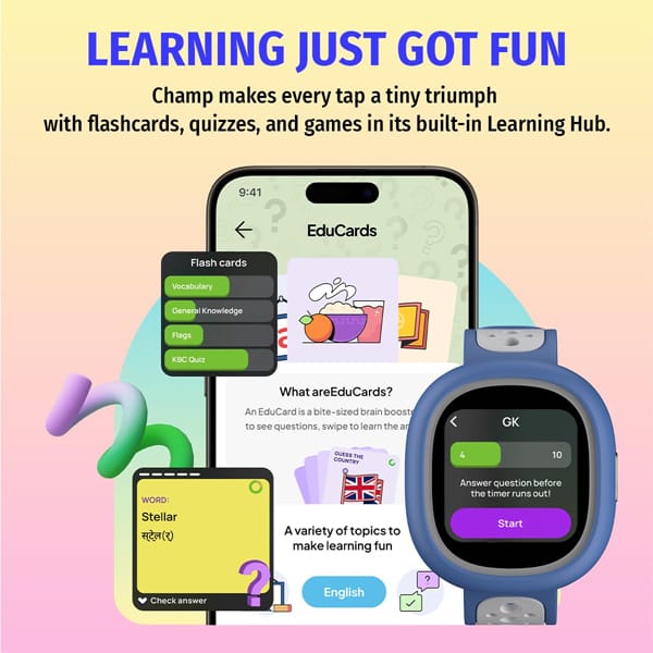 Noise Junior Champ 3 Smart Watch for Kids view 2