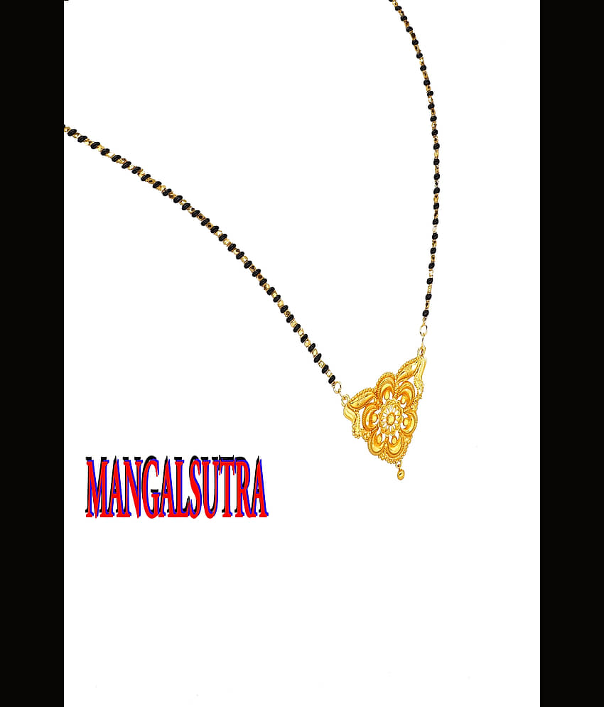 Shankhraj Mall Gold Plated Letest & Designer Mangalsutra For Women-100221 view 2