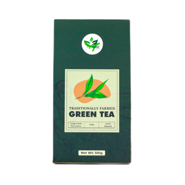 Premium Assam Green Tea - Handpicked Loose Leaves - 100 gm