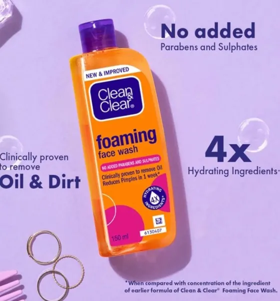 Clean&Clear Face wash (100ml) view 2