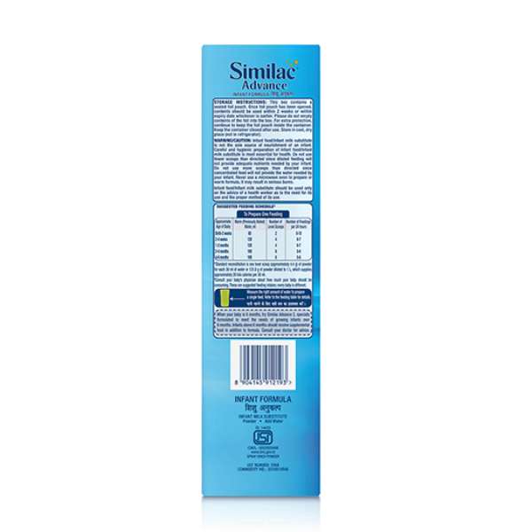 Similac Advance 1 No. Powder 400 Gms view 2