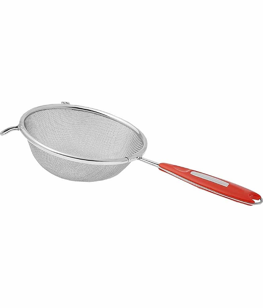 Konquer TimeS Silver Steel Strainer ( Pack of 1 ) view 2