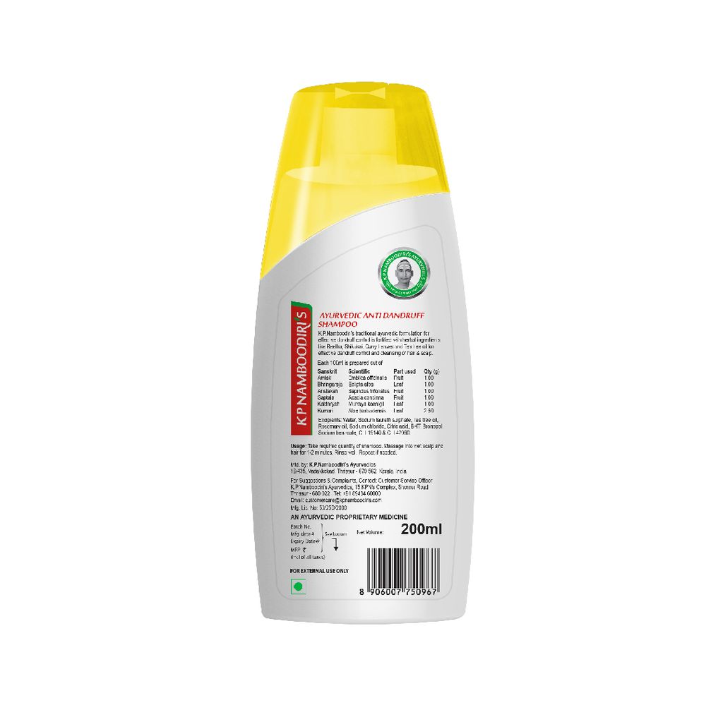 Ayurvedic Anti Dandruff Shampoo 200 ml (Pack Of 2) view 2