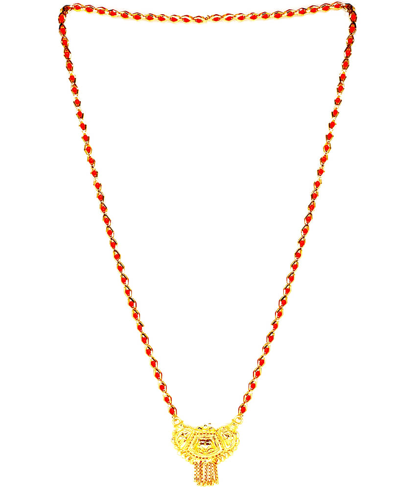 KRIMO Golden Mangalsutra ( Pack of 1 ) view 2