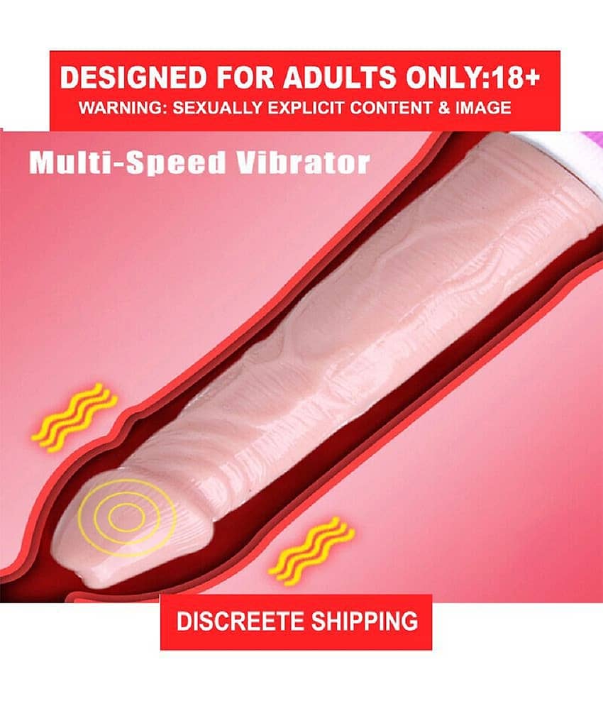 9" Long & Soft Sexy Real Felling SKIN Colored Vibrating Dildo For Sexy Girls Vagina - By KAMAHOUSE view 2