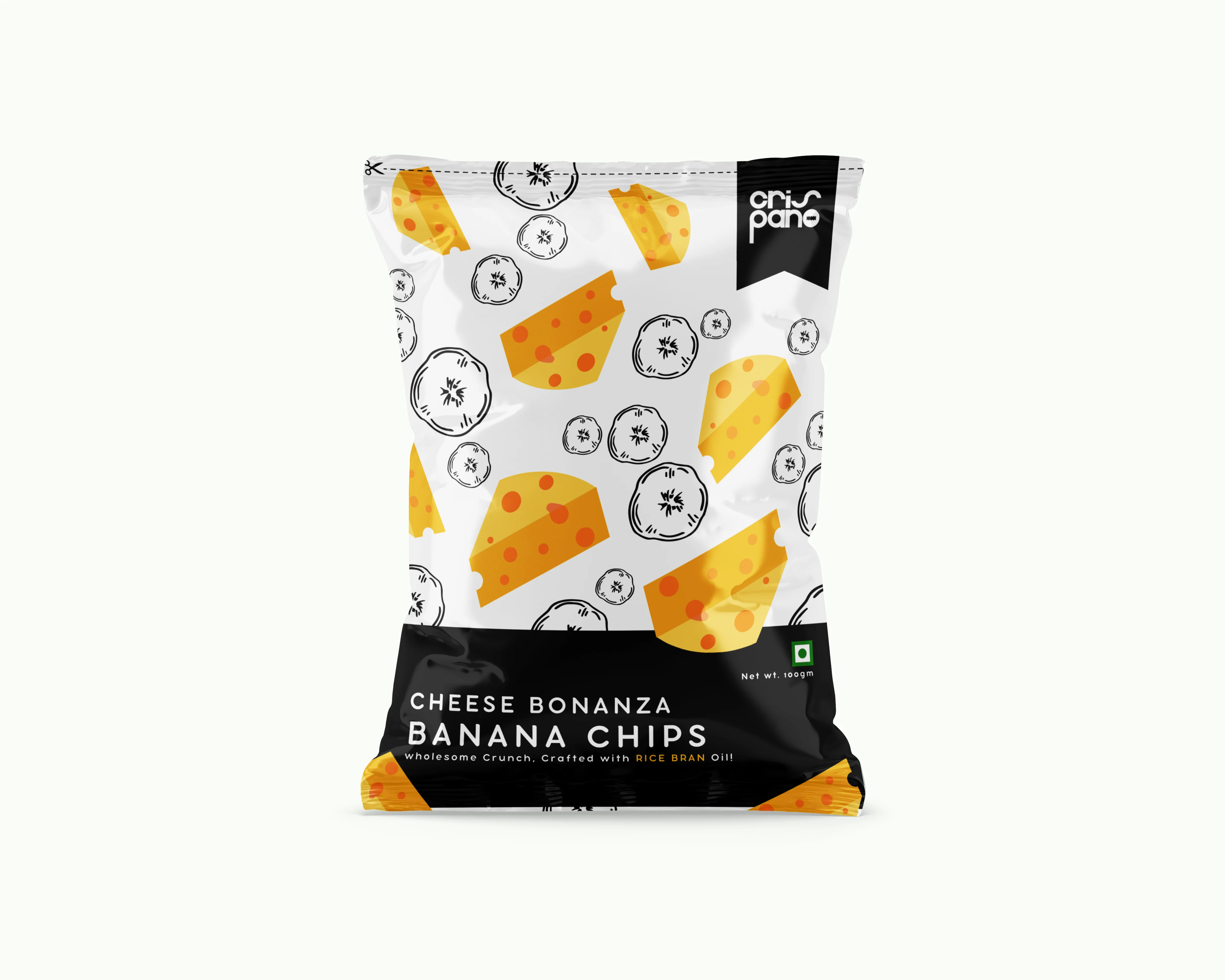 CHEESE BONANZA banana chips 65 G