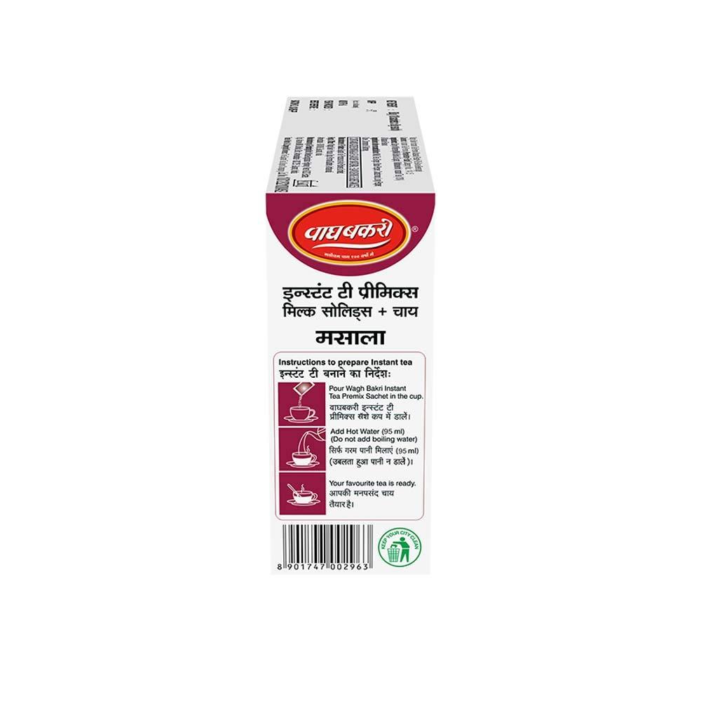Wagh Bakri Masala Instant Tea Premix - No Added Sugar - 10 Sachets, 80 G view 2
