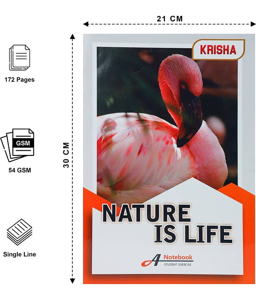 KRISHA BOOK MANUFACTURING - Other Composition Notebooks ( Pack of 6 ) view 2