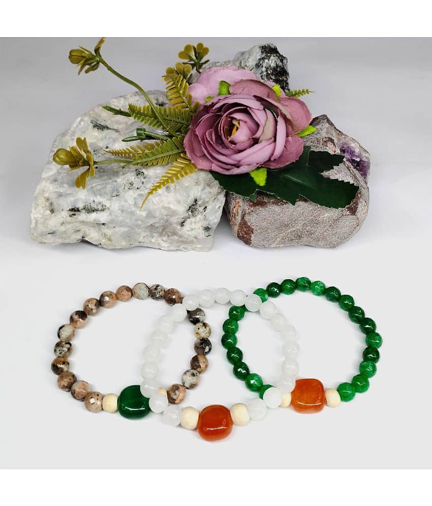 DAIVYA WELLNESS - Multicolor Bracelet ( Pack of 3 ) view 2
