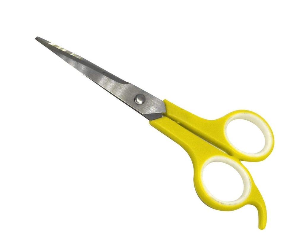 INDRICO? Stainless Steel Scissor for Multipurpose, pack of 1, Orange view 2
