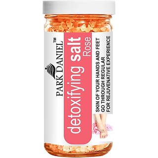 PARK DANIEL Premium Rose Bath Salt- For Rehydrating &amp; Refreshing Skin- Pedicure &amp; Manicure Salt(200 Gms) (200 g) view 2