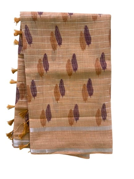 Linen Saree