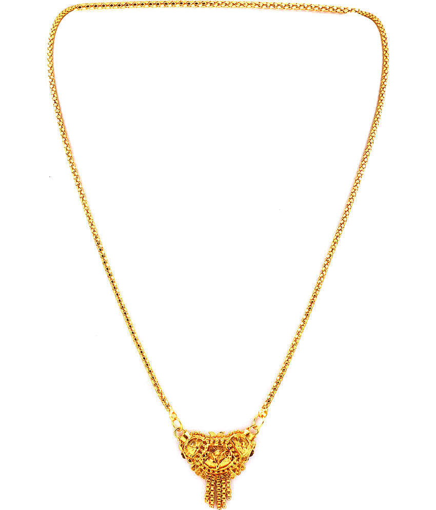 KRIMO Gold Plated Chain ( Set of 1 ) view 2
