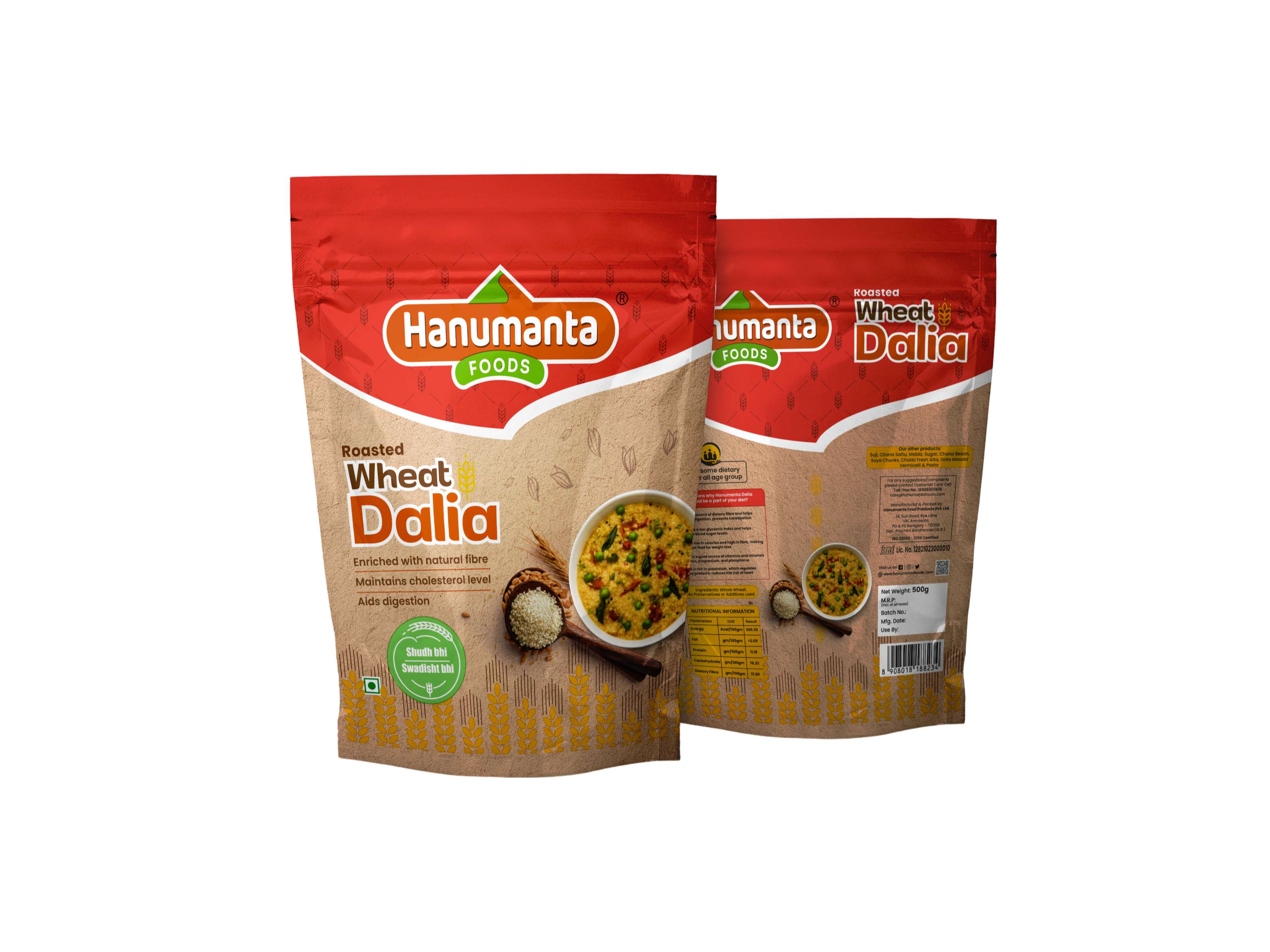 Hanumanta Foods Daliya - 500g