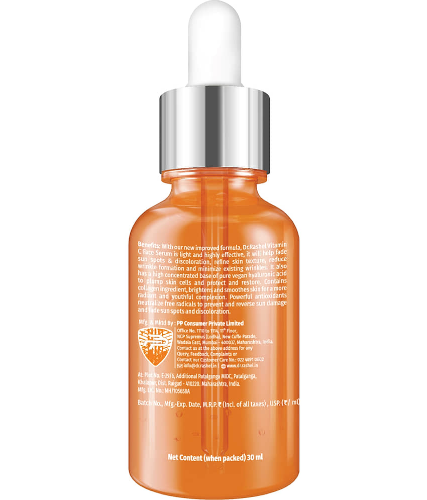 DR.RASHEL Face Serum Vitamin C Anti-Wrinkle For All Skin Type ( Pack of 1 ) view 2