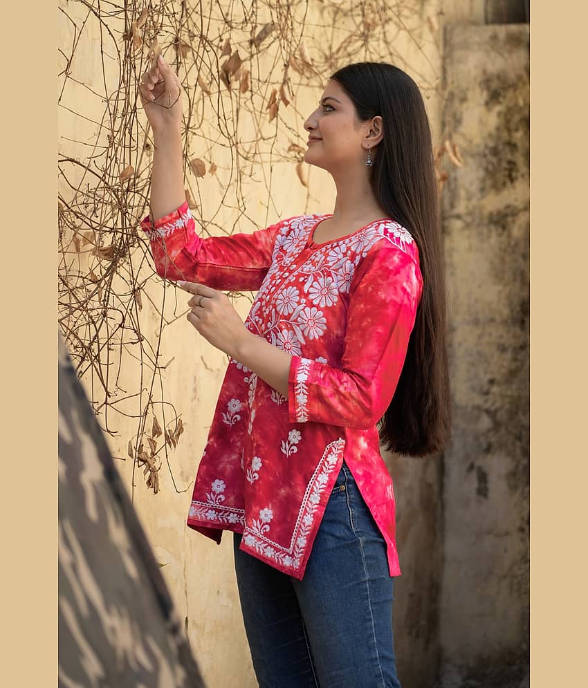 Rayon Short Kurti For Women (Pack of 1) view 2