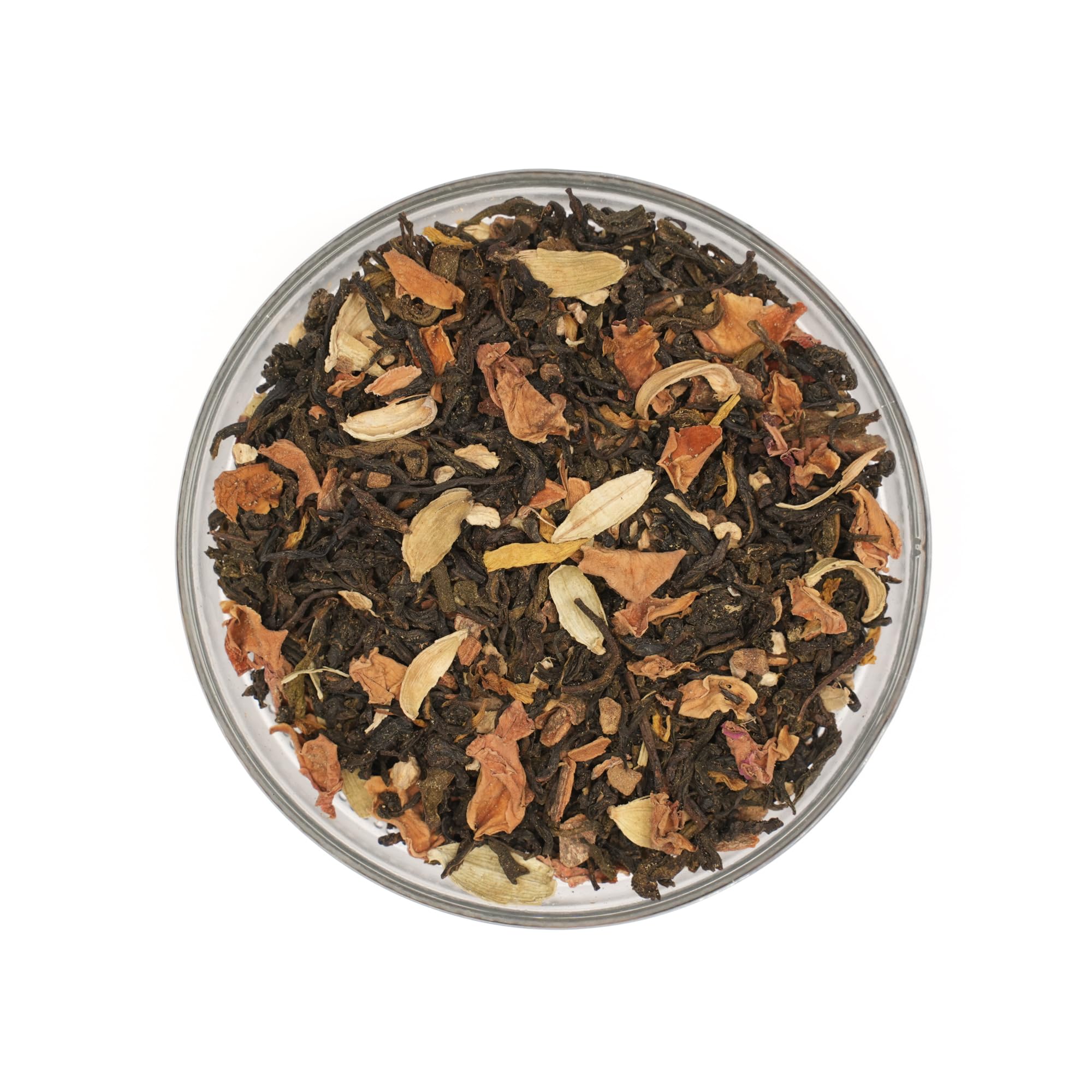 Goodwyn Kashmiri Kahwa Detox Green Tea (100 gm) | Herbal Tea Qawah with Saffron, Almonds & Spices | 100% Natural Loose Tea | Low Caffeine Non Bitter | Rich in Antioxidants view 2