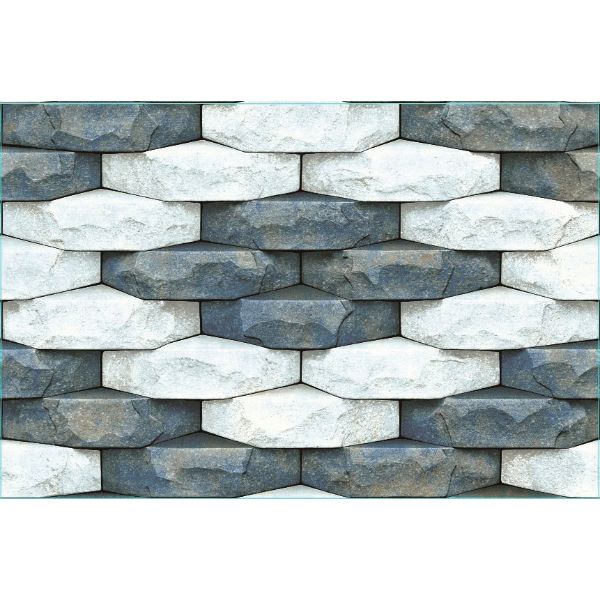Orientbell Wall Tiles EHG 3D Block Diamond Slate 5 Pcs view 2