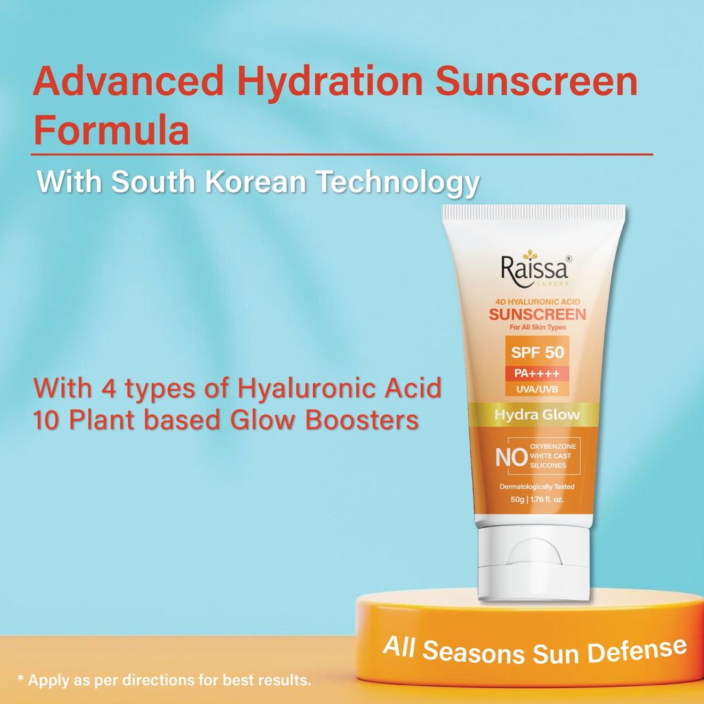 Raissa SPF 50 Sunscreen Face Cream - No Silicones, No Oxybenzone view 2