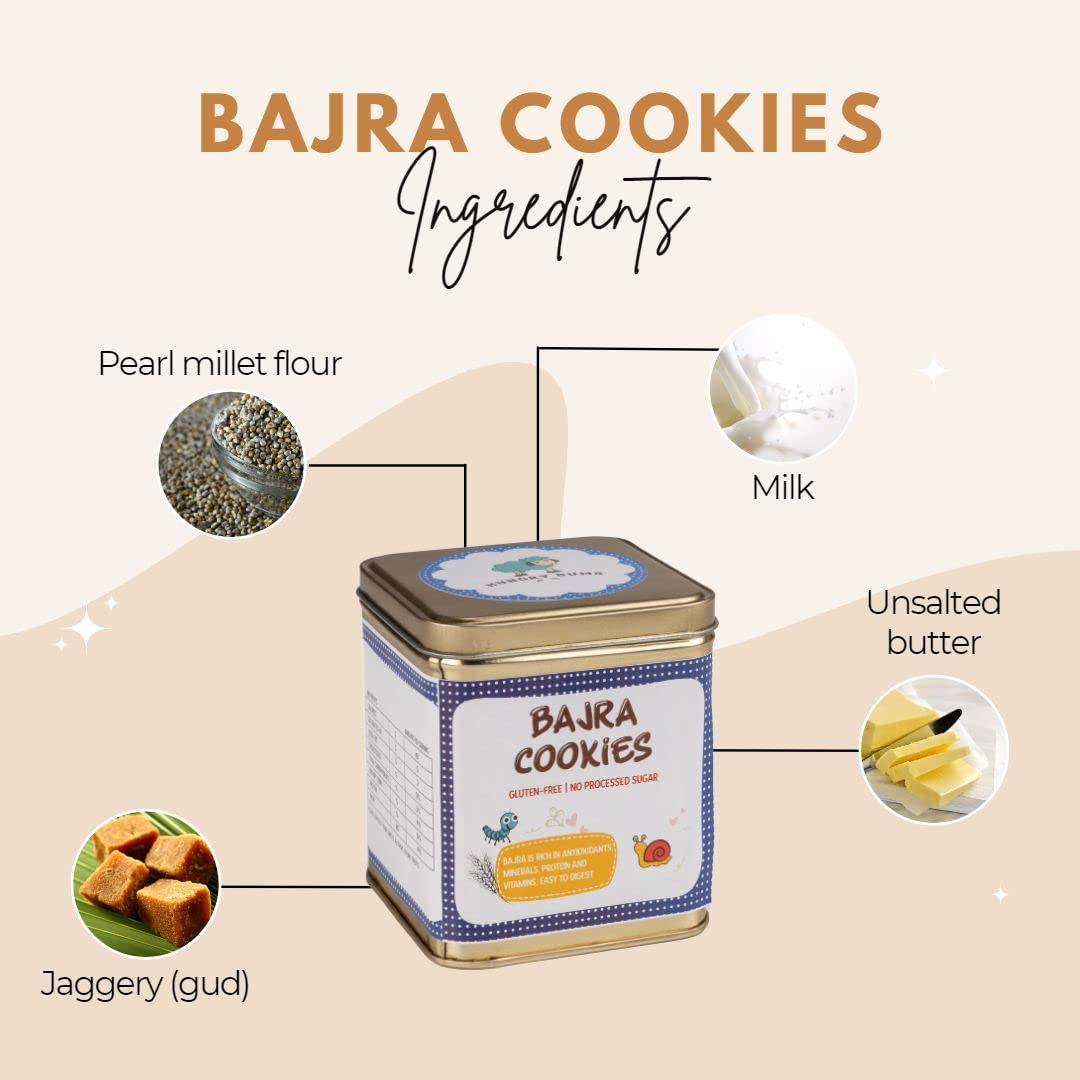 Hungry Bums Bajra Cookies, 350 gm view 2