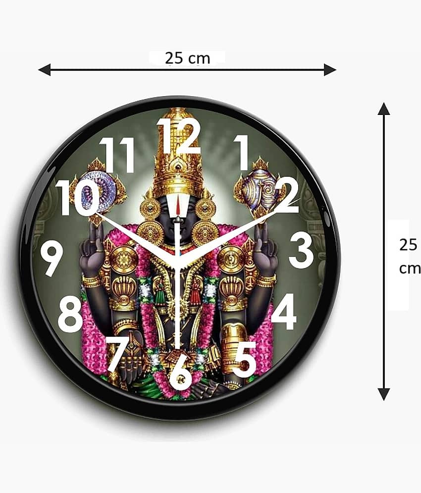 KP CRAFT - Circular Analog Wall Clock view 2
