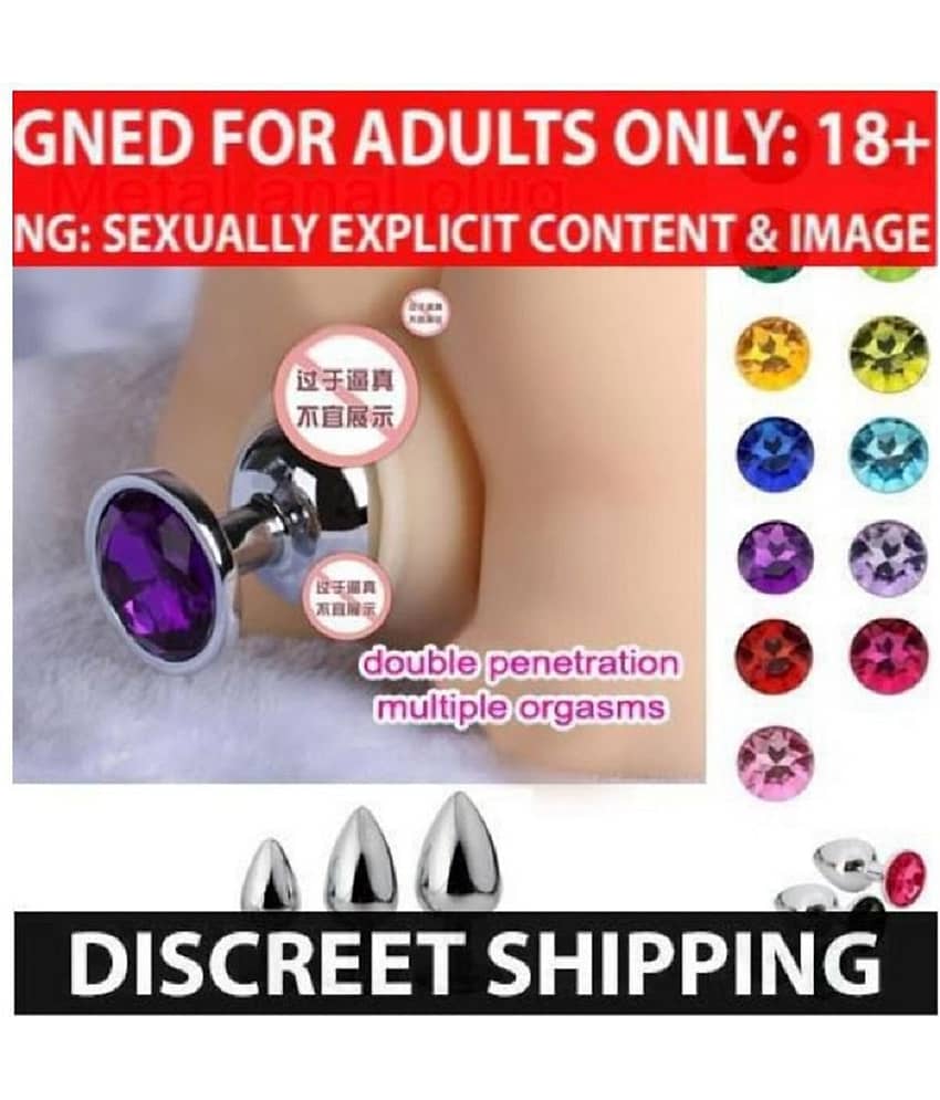 Black Premium Anal Butt Plug Massager Sex Toy For Men And Women view 2