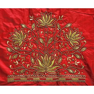 OMSAIFAB Cotton Silk Self Design Blouse Material view 2