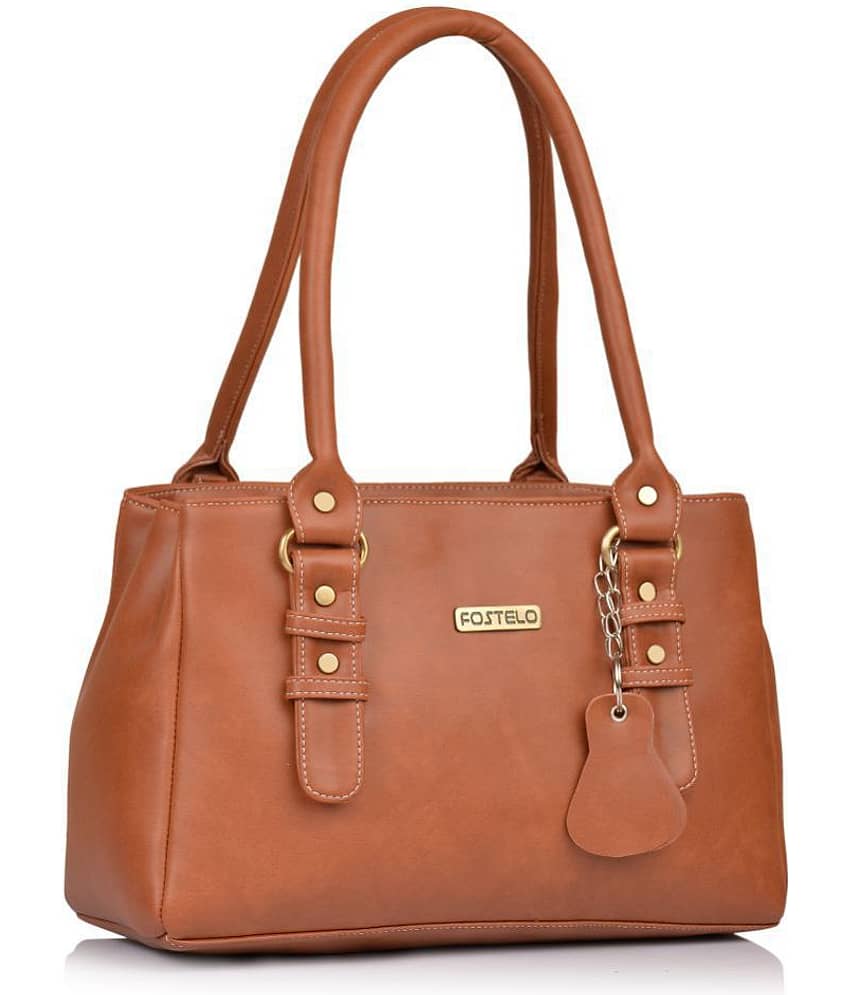 Fostelo - Red PU Shoulder Bag view 2