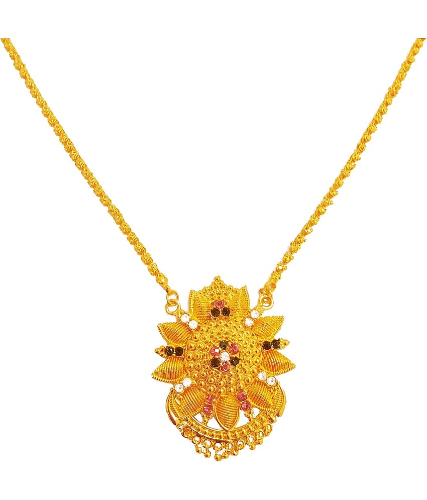 JIPPA - Golden Mangalsutra ( Pack of 1 ) view 2