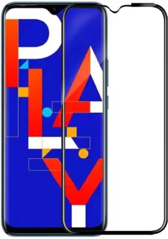 PLUGTECH Advanced Tempered Glass With Anti-Explosion 9H Hardness Edge-To-Edge Coverage Screen Guard for INFINIX HOT 11 PLAY