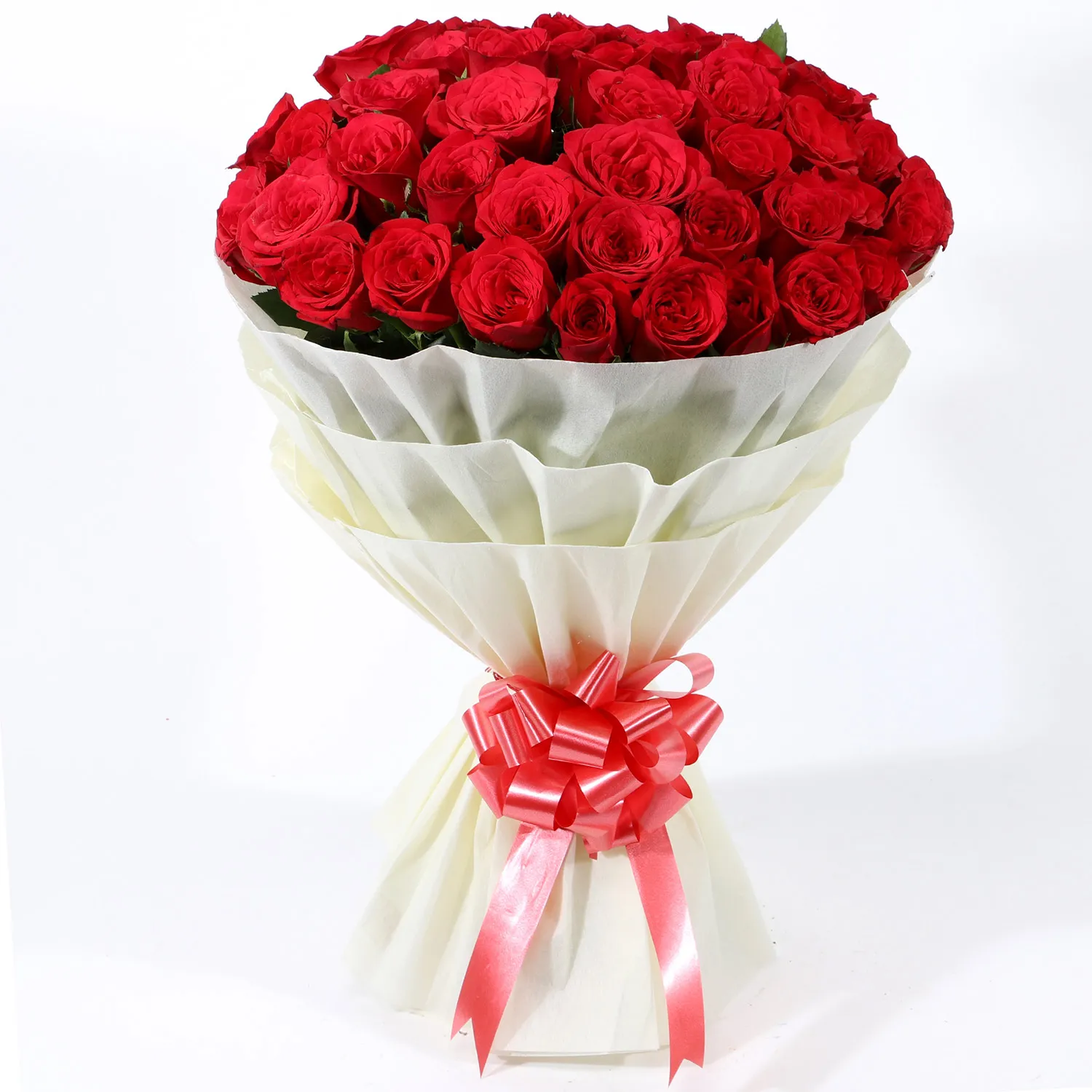 Majestic Red Roses Bouquet view 2