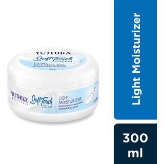 Yuthika Naturals Soft Touch Light Moisturizer Cream for Deep Nourishment (300g) view 2