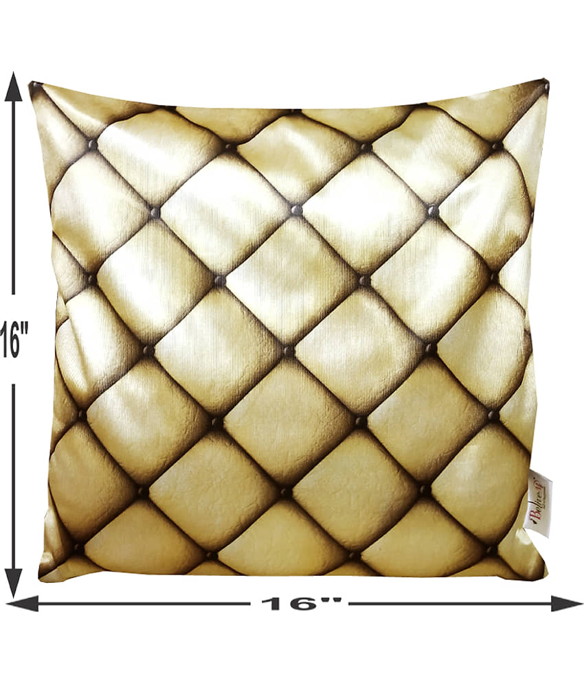 Belive-Me Set of 5 Multicolor Cushion Covers Floral Themed 40X40 cm (16X16 inch) view 2