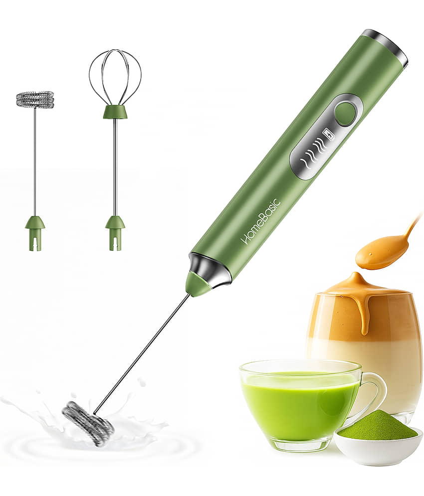 HOMEBASICS Green HB-M20 100 Hand Blender Electric Whisker