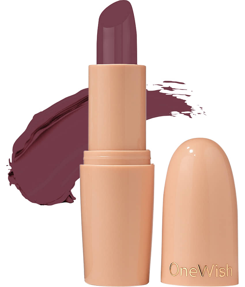 One Wish Wine Drop Matte Long Lasting Creme Lipstick ( Pack of 1 ) view 2