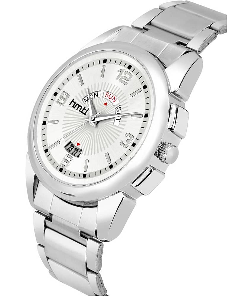 HMTI 8046 Metal Analog Men's Watch view 2