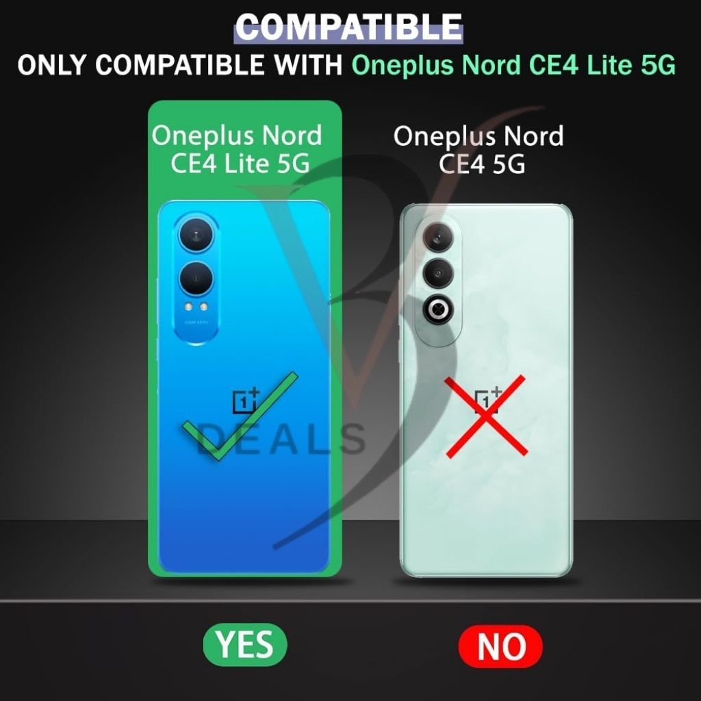 V3Deals Compatible OnePlus Nord CE 4 Lite 5G Silicone Cover Durable premium silicone construction offers long-lasting daily protection without adding bulk to your phone. view 2