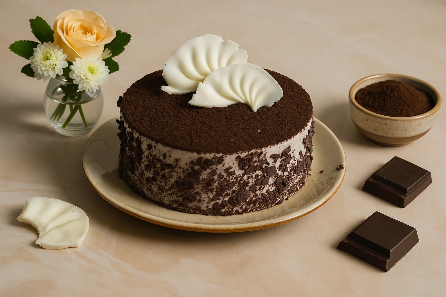 Choco coffee bento cake - 300g