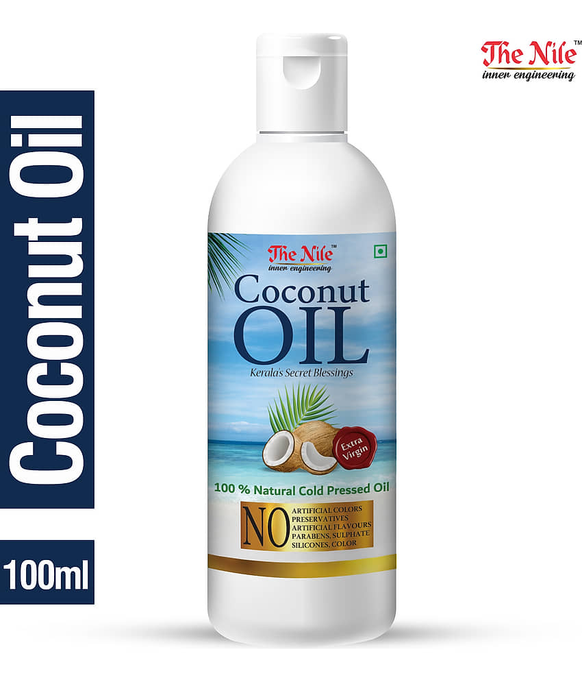 The Nile Coconut Oil 100 ML + Sweet Almond Oil 200 ML Hair Oils 300 mL Pack of 2 view 2