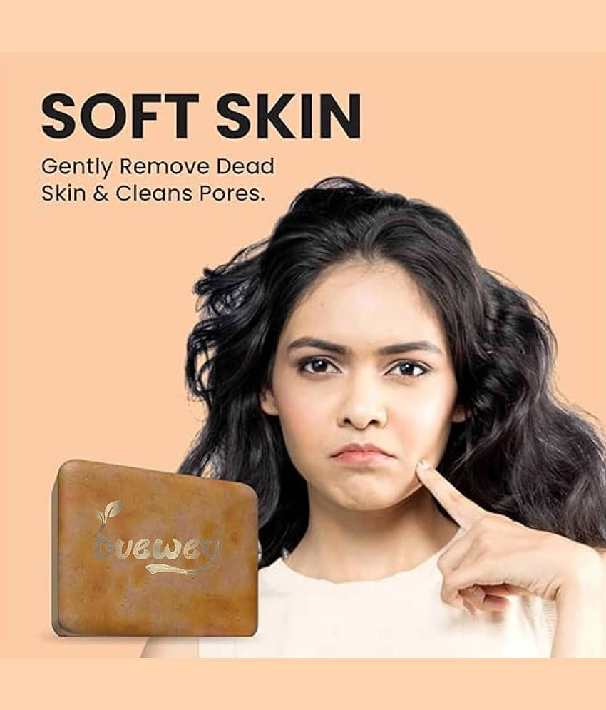 BUEWEY Beauty GHARI Soap Magic And Saffron Bath Soap for All Skin Type ( Pack of 2 ) view 2