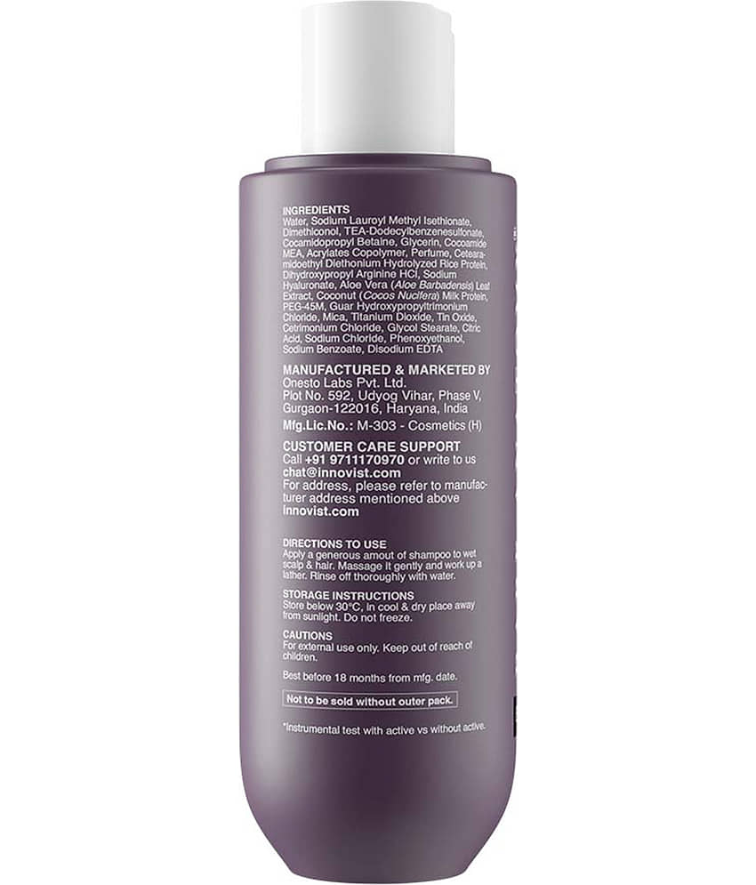 Bare Anatomy Anti Frizz Shampoo for Smooth, Shiny Hair with Hyaluronic Acid for Women & Men, 250 ml view 2