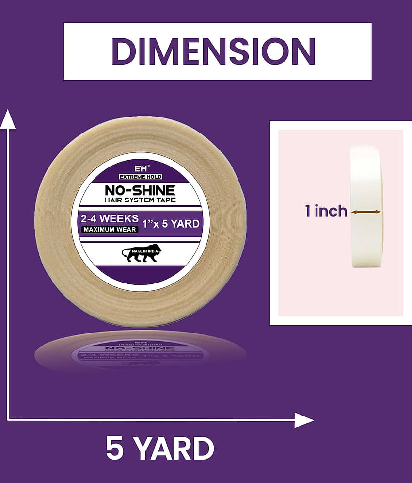 Growth - White Tape in Hair Extension view 2