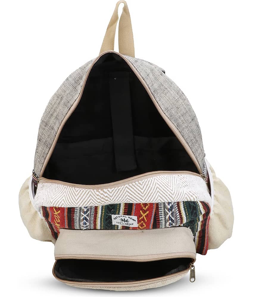 Gau Sudh Multicolor Canvas Backpack ( 25 Ltrs ) view 2